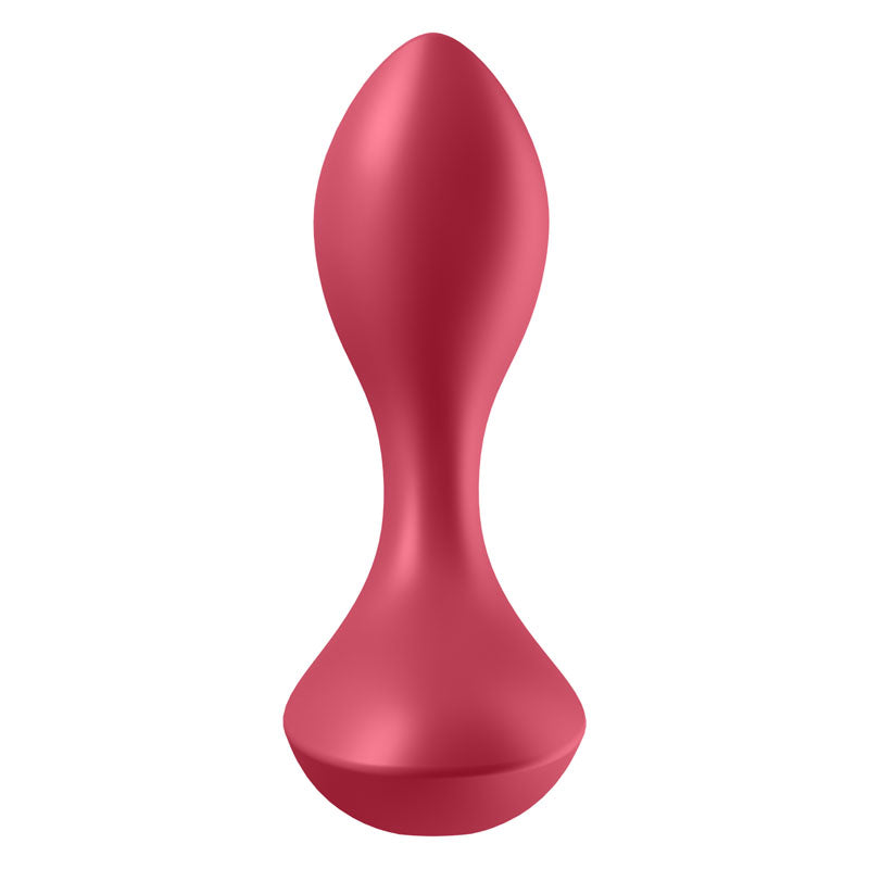 Satisfyer Backdoor Lover - Red Vibrating Butt Plug