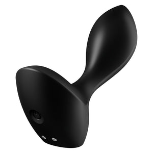 Satisfyer Backdoor Lover - Black Vibrating Butt Plug