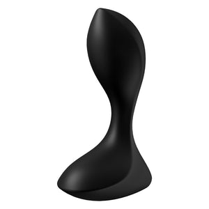 Satisfyer Backdoor Lover - Black Vibrating Butt Plug