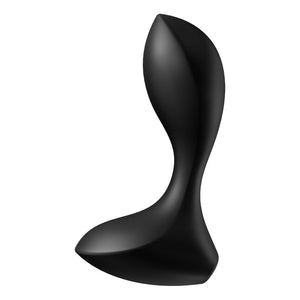 Satisfyer Backdoor Lover - Black Vibrating Butt Plug