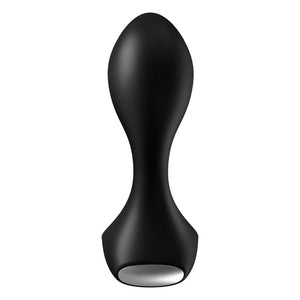 Satisfyer Backdoor Lover - Black Vibrating Butt Plug