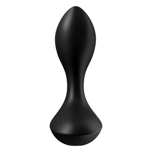 Satisfyer Backdoor Lover - Black Vibrating Butt Plug