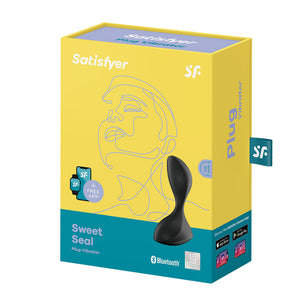 Satisfyer Sweet Seal Vibrating Anal Plug - Black