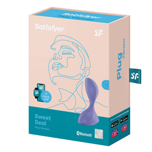 Satisfyer Sweet Seal Vibrating Anal Plug - Lilac
