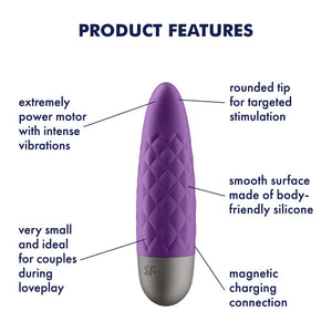 Satisfyer Ultra Power Bullet 5 - Purple