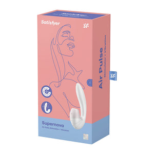 Satisfyer Supernova - Vibrator with Air Pulsation - White