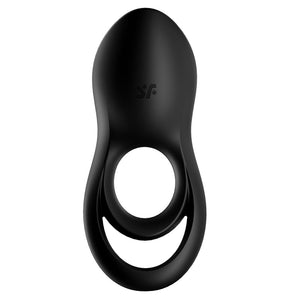 Satisfyer Legendary Duo - Black Cock & Balls Ring