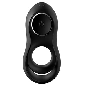 Satisfyer Legendary Duo - Black Cock & Balls Ring