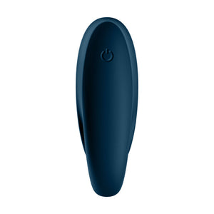 Satisfyer Incredible Duo - Dark Blue Cock & Balls Ring