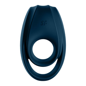 Satisfyer Incredible Duo - Dark Blue Cock & Balls Ring