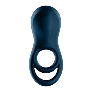 Satisfyer Epic Duo - Navy Blue - Cock & Balls Ring with App Control