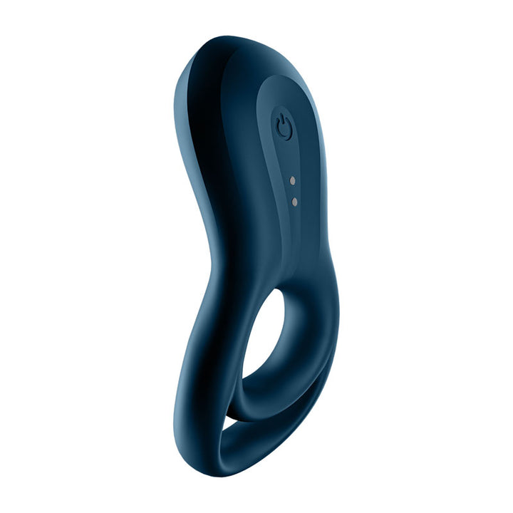 Satisfyer Epic Duo - Navy Blue - Cock & Balls Ring with App Control