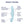 Satisfyer Triple Oh Rabbit Vibrator - Light Blue