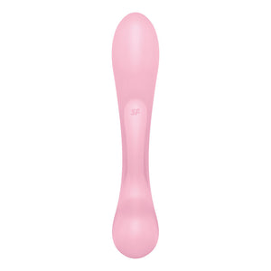 Satisfyer Triple Oh Rabbit Vibrator - Pink