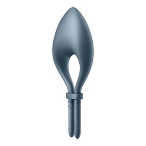 Satisfyer Bullseye - Navy - Vibrating Adjustable Lasso Cock Ring