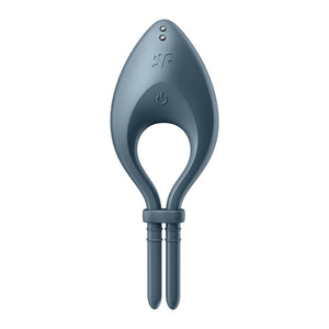 Satisfyer Bullseye - Navy - Vibrating Adjustable Lasso Cock Ring