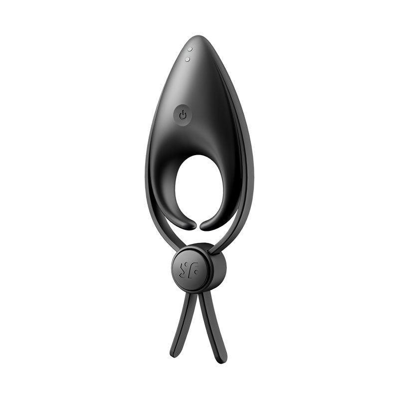 Satisfyer Sniper - Black - Vibrating Adjustable Lasso Cock Ring