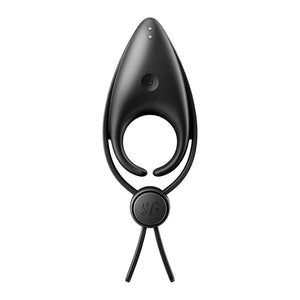 Satisfyer Sniper - Black - Vibrating Adjustable Lasso Cock Ring