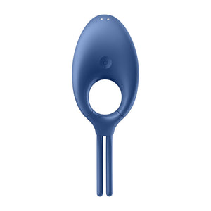 Satisfyer Swordsman - Blue - Vibrating Adjustable Lasso Cock Ring