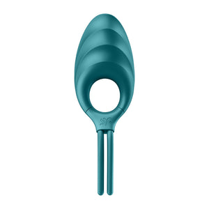Satisfyer Swordsman - Cam Green - Vibrating Adjustable Lasso Cock Ring