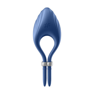 Satisfyer Duelist - Blue - Vibrating Adjustable Lasso Cock Ring