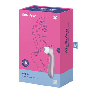 Satisfyer Pro 2+ Touch-Free Clitoral Stimulator - Purple