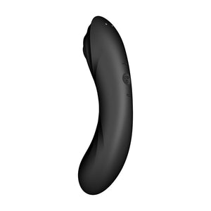 Satisfyer Curvy Trinity 4 - Black - Air Pulse Stimulator & Vibrator