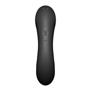 Satisfyer Curvy Trinity 4 - Black - Air Pulse Stimulator & Vibrator