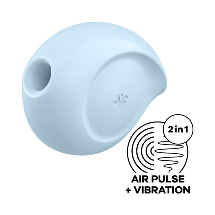 Satisfyer Sugar Rush Air Pulse Stimulator + Vibration - Blue