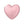 Satisfyer Cutie Heart - Light Red - Air Pulsation Stimulator with Vibration