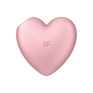 Satisfyer Cutie Heart - Light Red - Air Pulsation Stimulator with Vibration