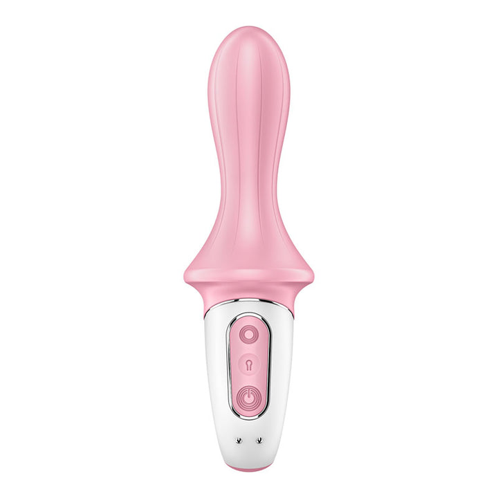 Satisfyer Air Pump Booty 5 Anal Vibrator with App Control - Pink