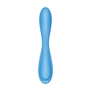 Satisfyer G-Spot Flex 4 Multi Vibrator with App Control - Blue