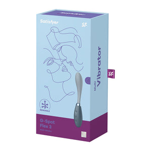 Satisfyer G-Spot Flex 3 Vibrator - Grey