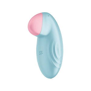 Satisfyer Tropical Tip Stimulator with App Control - Light Blue