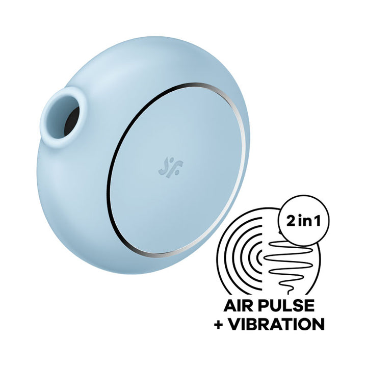 Satisfyer Pro 2 Go 3 Air Pulse Stimulator - Blue