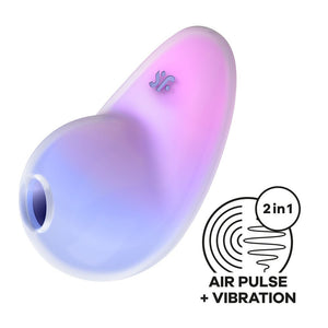 Satisfyer Pixie Dust - Vibrating Air Pulse Stimulator - Violet/Pink