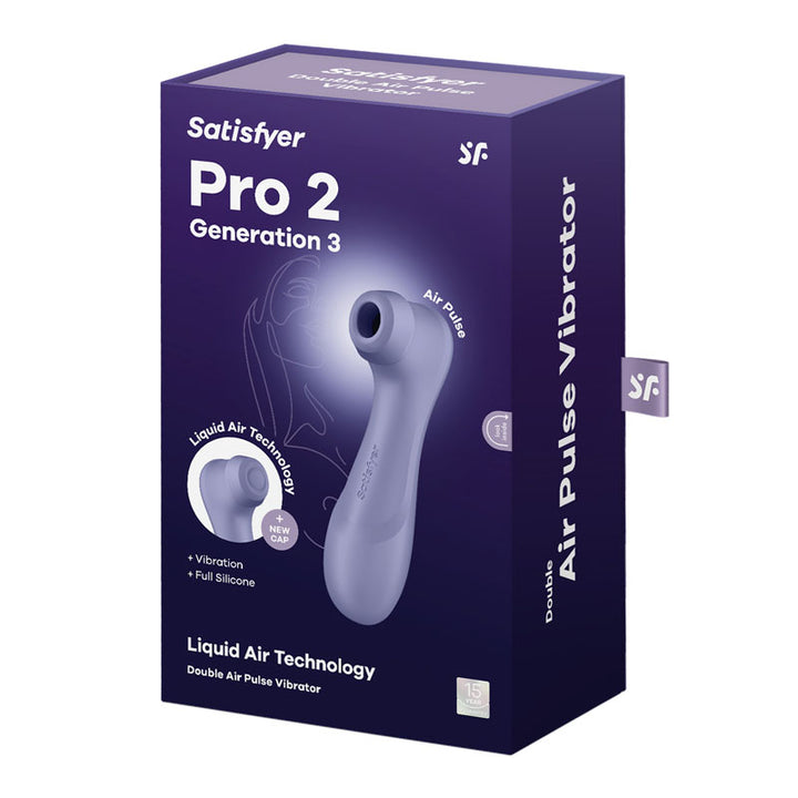 Satisfyer Pro 2 Gen 3 Touch-Free Clitoral Stimulator - Lilac