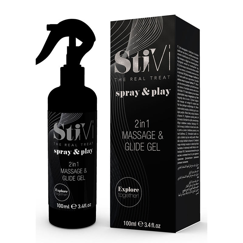 StiVi Srap & Play - 2in1 Massage & Glide Gel - 100ml
