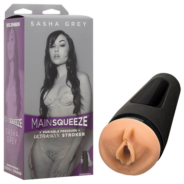 Main Squeeze - Sasha Grey - Flesh Vagina Stroker
