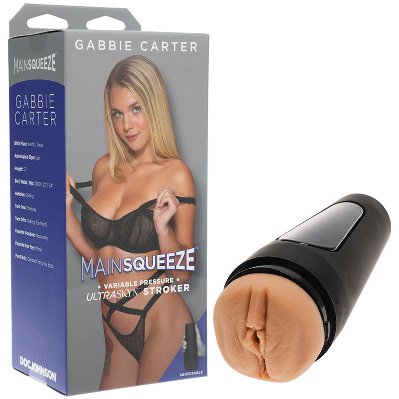 Main Squeeze - Gabbie Carter Realistic Masturbator