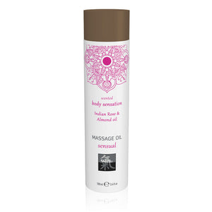 SHIATSU Massage Oil - Sensual - Indian Rose & Almond 100ml