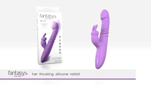 Fantasy For Her Thrusting Silicone Rabbit