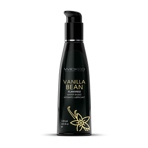 Wicked Aqua Vanilla Bean Water Based Lubricant - 120ml