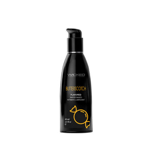 Wicked Aqua Butterscotch Water Based Lubricant - 60ml