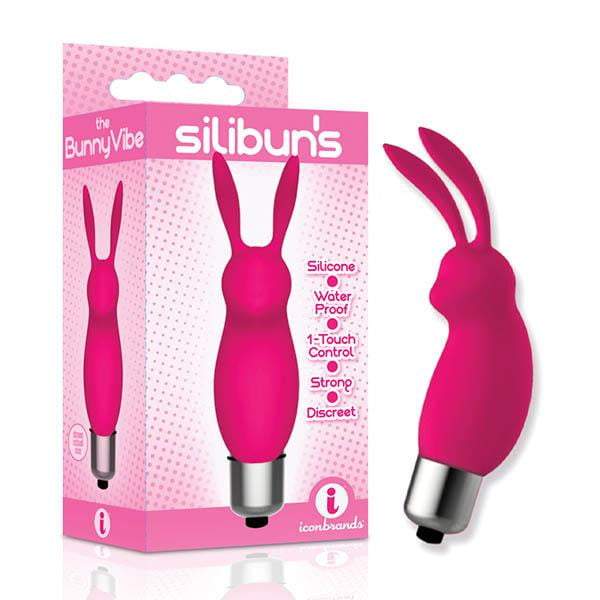 9's Silibuns Silicone Pink Bunny Bullet