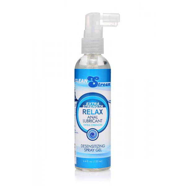 CleanStream Relax Extra Strength Anal Lubricant - Desensitising Anal Gel - 130 ml Bottle