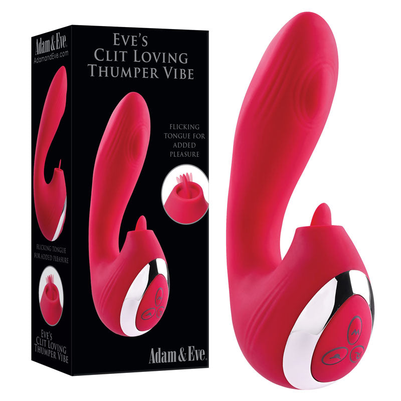 Adam & Eve Eves Clit Loving Thumper Vibe - Pink