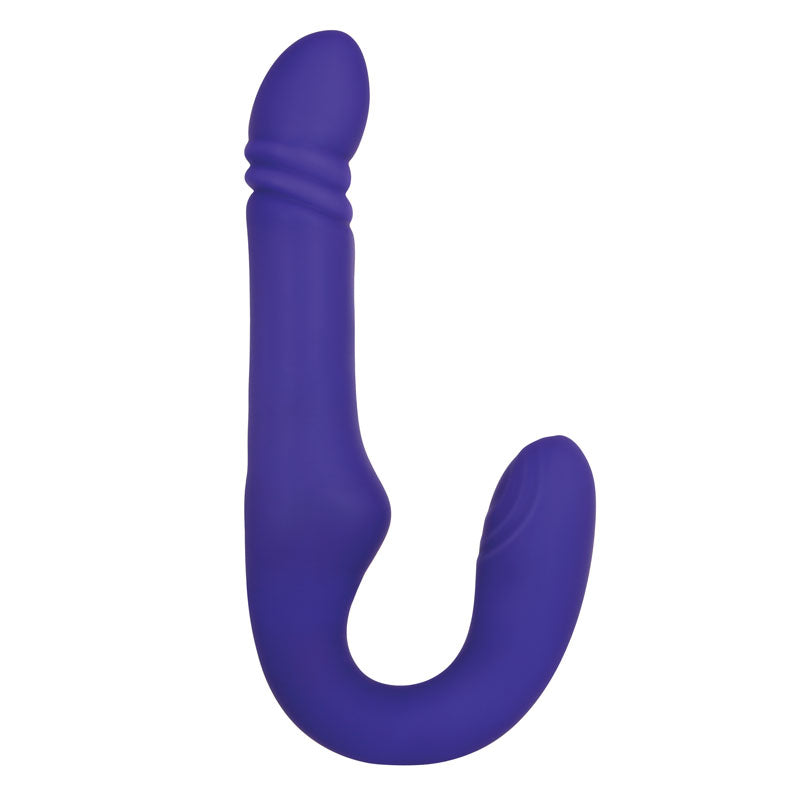 Adam & Eve Eve's Ultimate Thrusting Strapless Strap-On - Purple