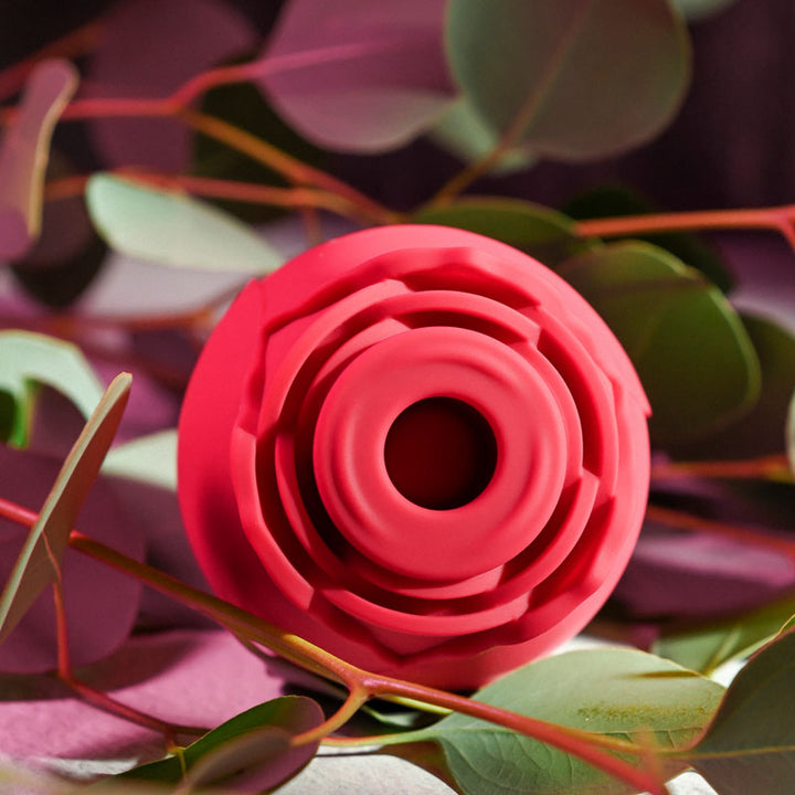 Adam & Eve Eves Ravishing Rose Clit Pleaser - Red